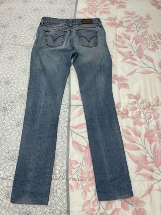 Pantalón Levi's Talle Bajo Azul