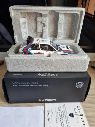 AUTOart Lancia Delta S4 Rally 1:18