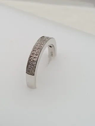 Anillo Plata 925 Mitad de camino