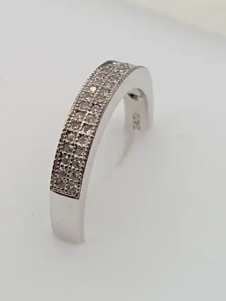Anillo Plata 925 Mitad de camino