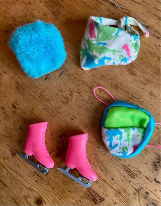 Completo Barbie Pattinaggio Anni '90