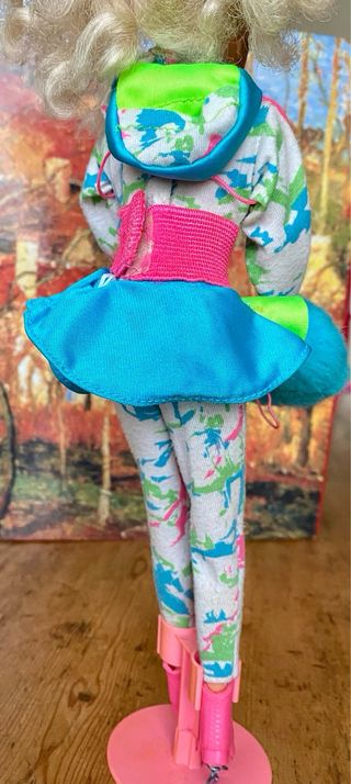 Completo Barbie Pattinaggio Anni '90