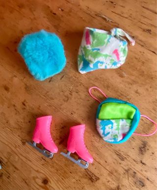 Completo Barbie Pattinaggio Anni '90