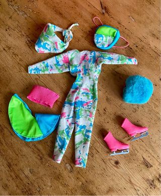 Completo Barbie Pattinaggio Anni '90