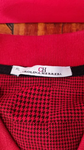 Camibuso Carolina Herrera Rojo