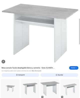 Consolle allungabile Forés Mesa 120x70