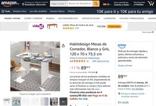 Consolle allungabile Forés Mesa 120x70