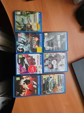 Lote 7 juegos PS Vita: Uncharted, Killzone, Call o