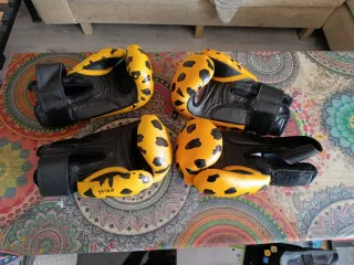 Guantes Boxeo Fuji Mae Amarillos 10 o dos pares