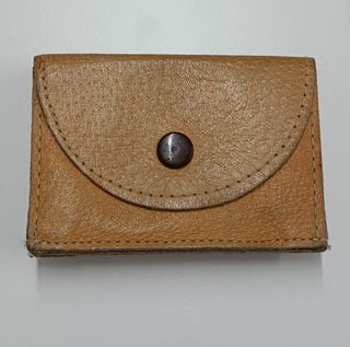 Mini cartera-monedero de cuero
9x6 cm