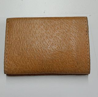 Mini cartera-monedero de cuero
9x6 cm