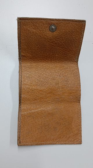 Mini cartera-monedero de cuero
9x6 cm