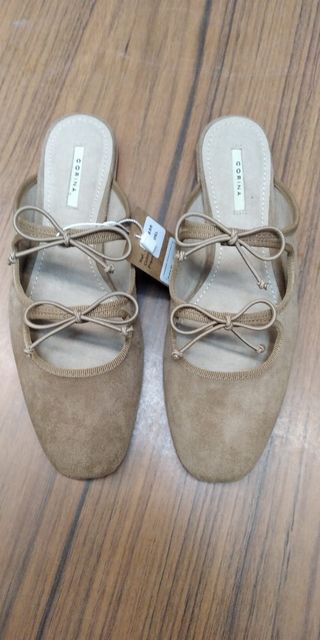 Bailarinas Corina camel T.36 nuevas