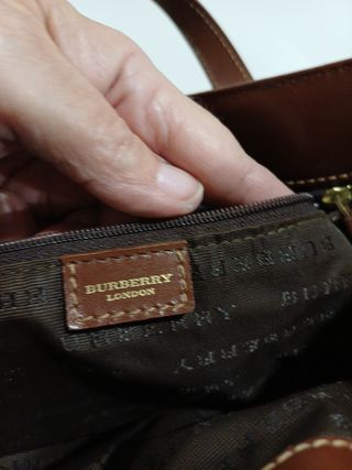 Bolso Burberry London Marrón Original
