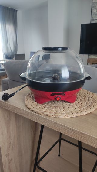 Máquina de Palomitas Eléctrica Roja