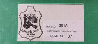 Botas Artesanas Artesania Gomez Marrones