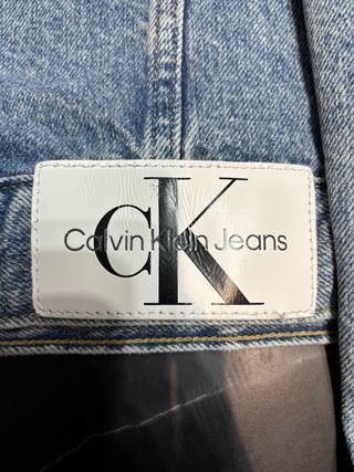Giacca Jeans Calvin Klein Uomo Blu