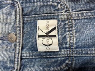 Giacca Jeans Calvin Klein Uomo Blu