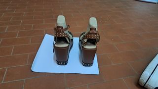 Sandali Guess Nuovi Tg 39 Beige/Marrone