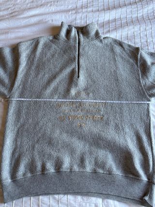 Jersey vintage gris y naranja EQUIPO'S