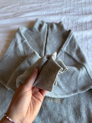 Jersey vintage gris y naranja EQUIPO'S