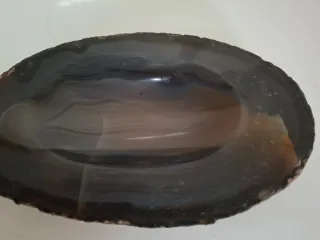 Dúo de ceniceros tallados en piedra mineral