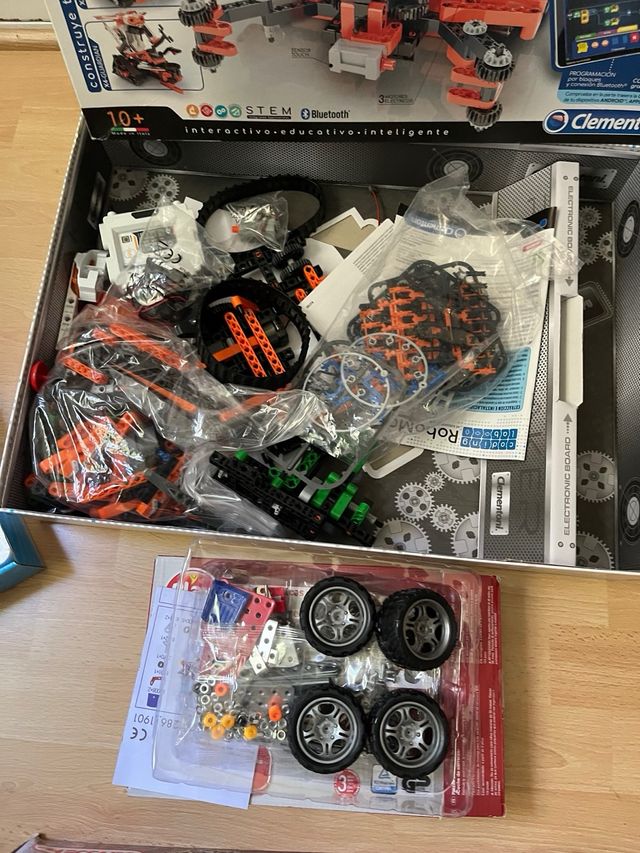 Lote 4 Juegos Construcción Clementoni Meccano