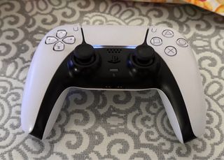 Mando PS5 con pista rayadas con tmr AVERIADO.