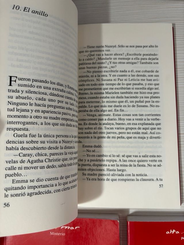 Pack de tres libros de lectura