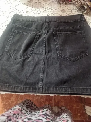 Falda tejana negra