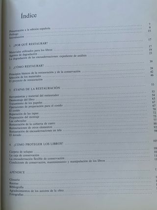 RESTAURACIÓN DE LIBROS. Stéphane Ibert 1987