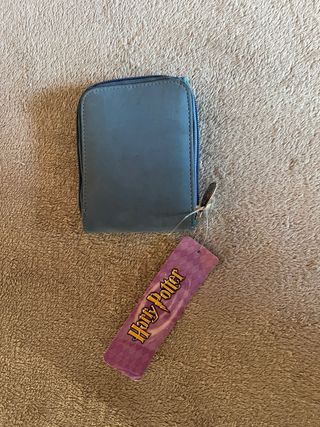 Cartera/Monedero Harry Potter Vintage Azul NUEVO