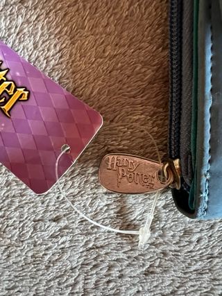Cartera/Monedero Harry Potter Vintage Azul NUEVO