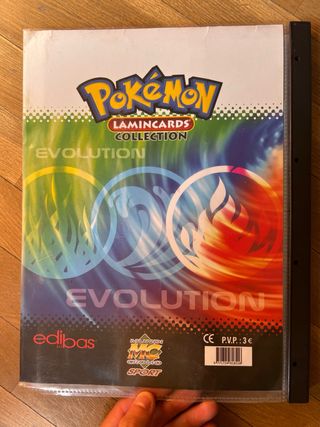 Álbum Lamincards Pokémon Edibas