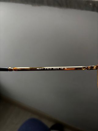 Ray-Ban 3717 Occhiali da Sole Oro Lenti Verdi