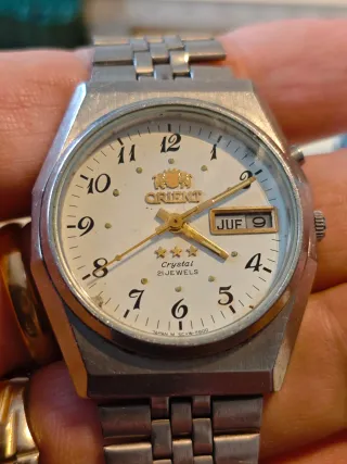 Reloj Orient Tristar Oro/Plata