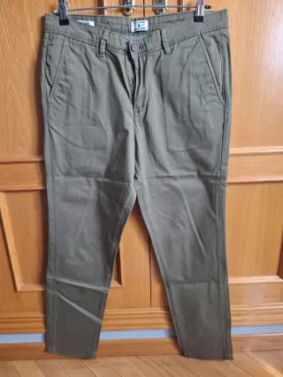 Pantalón Chino Jack & Jones Verde Oliva