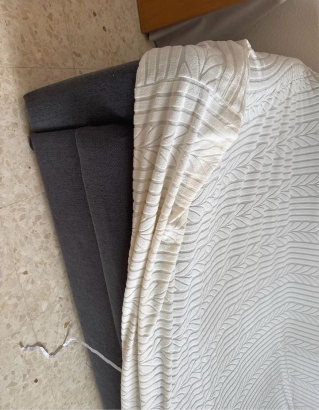 Funda Sofá Jacquard Beige/Blanco