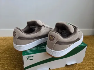 Zapatillas Puma Suede XL talla 43 Beige/Marrón