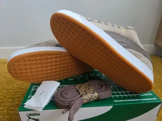 Zapatillas Puma Suede XL talla 43 Beige/Marrón