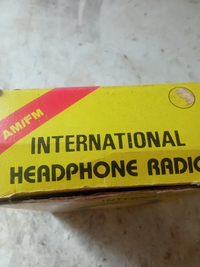 Radio Auriculares Internacional AM/FM