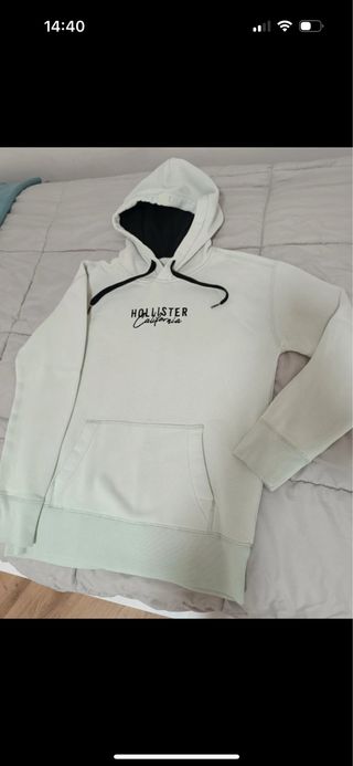 Sudadera Hollister chico verde Talla XS