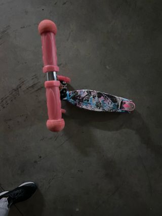 Patinete infantil 3 ruedas con luces
