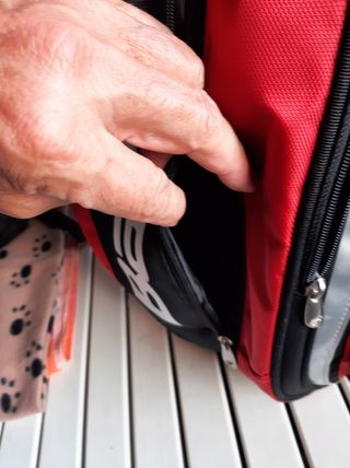 Zaino Babolat Team tennis rosso/nero