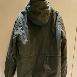 Parka Element Uomo Verde Shearling Interno