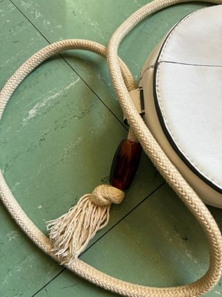 Bolso redondo Parfois blanco