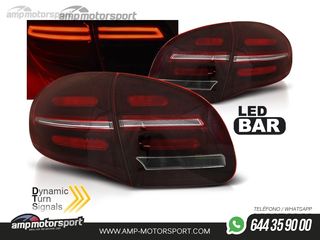 PILOTOS LED BAR DINAMICOS PARA PORSCHE CAYENNE 10-15