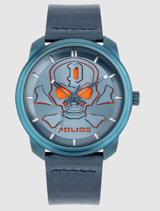 Reloj Police Hombre Cuarzo Azul Naranja