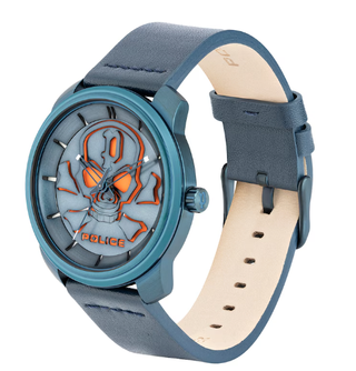 Reloj Police Hombre Cuarzo Azul Naranja