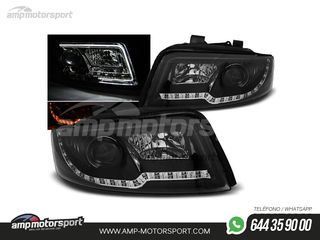 FAROS DELANTEROS LUZ DIURNA TUBE LIGHT PARA AUDI A4 B6 2000-2004